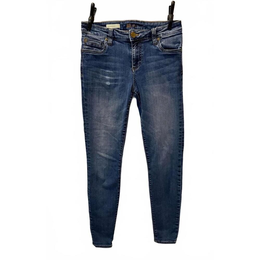Kut from the Kloth Skinny Jeans Women's Size 2 Medium Wash Stretch Denim